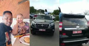 Luo Man gifts daughter with a Toyota Prado Tx for passing KCPE