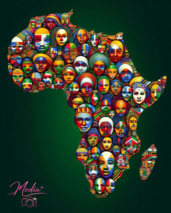 map showing africa's heritage 