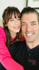 hot zooey deschanel and partner 
