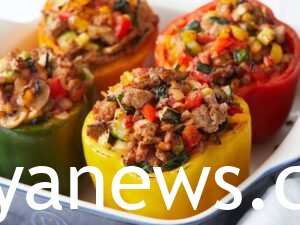 Fall dinner ideas stuffed bell peppers
