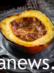 Fall dinner ideas baked acorn squash
