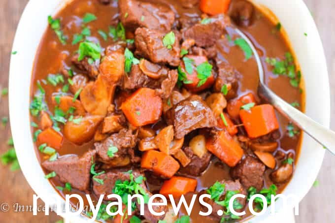 Beef stew recipe Moroccan-inspired beef stew