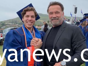 Joseph Baena and his dad anold