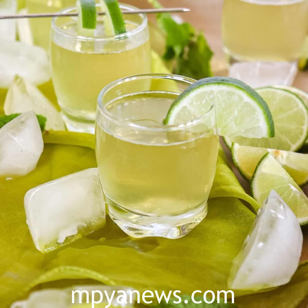 Green tea shot recipe