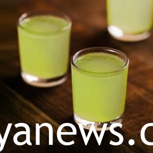Green tea shots
