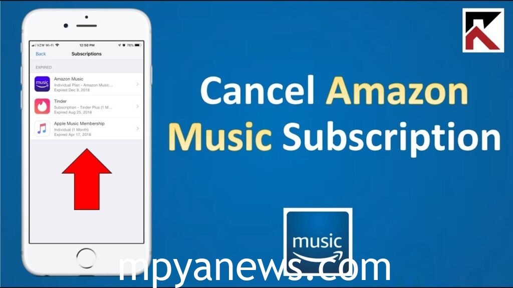 How to cancel amazon music