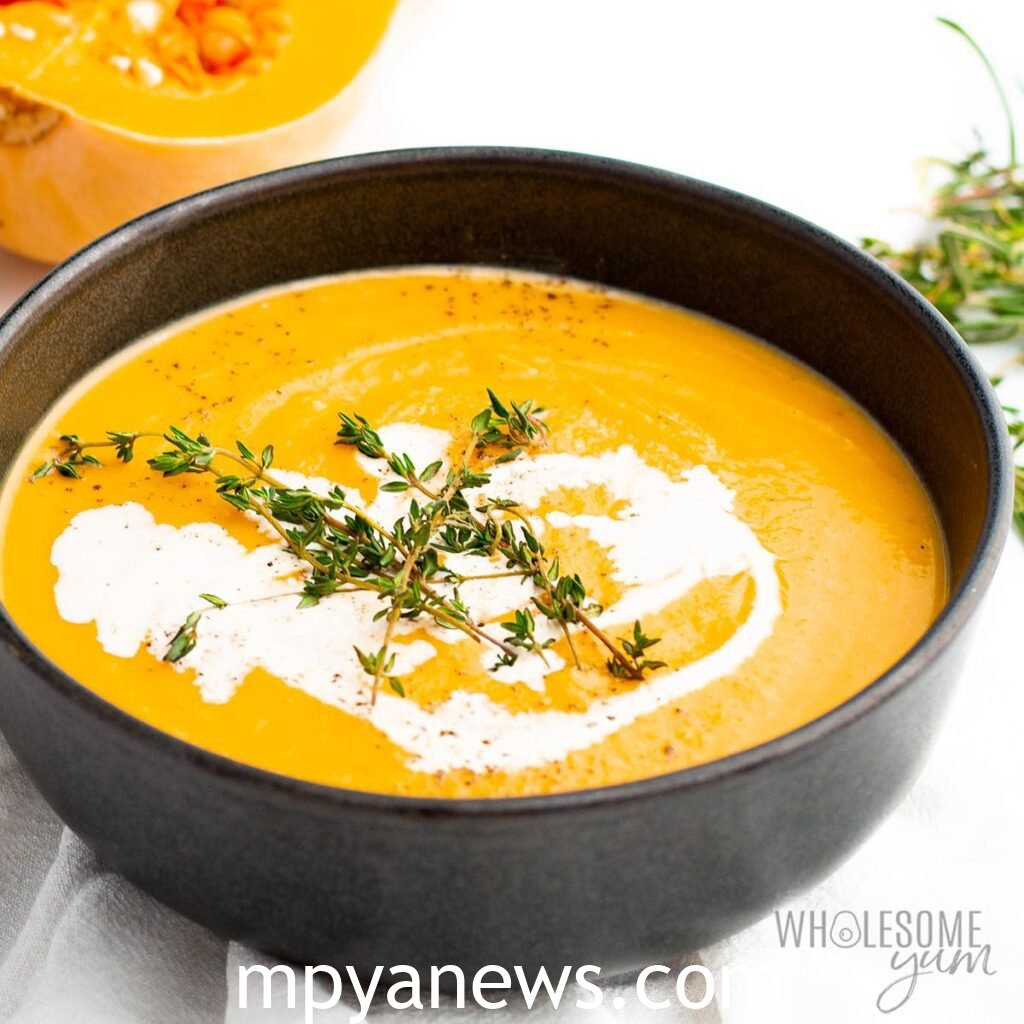 Fall dinner ideas butternut squash soup