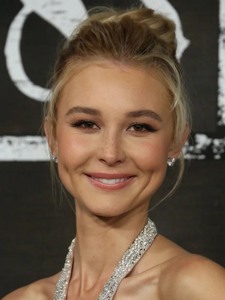 Isabel may in a smile
