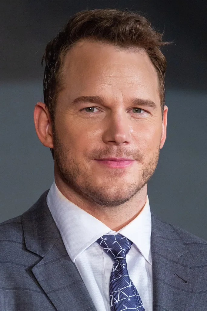 Chris Pratt in a suit