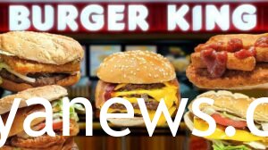 Burger King Menu for you