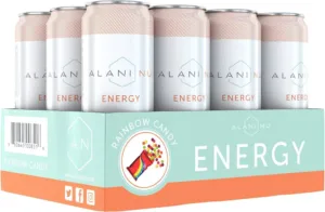Alani energy drink rainbow candy