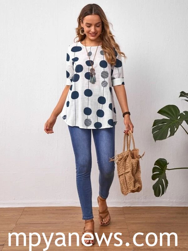 Emery Rose: pora do longline blouse