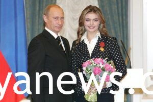 Lina Kabaeva with pitin