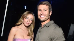 Sydney Sweeney and Glen powell