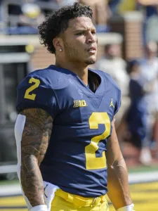 Blake Corum during a game