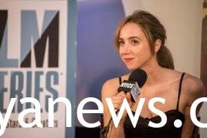 Zoe Kazan speaking 