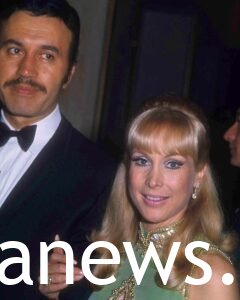 Barbara Eden and her first husband Michael Ansara