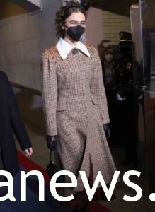 Ella Emhoff at the inauguration look