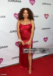 Talia Jackson at the red carpet 