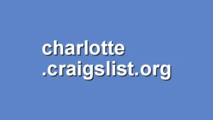 craigslist charlotte site