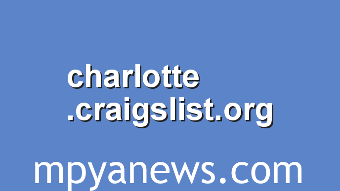 craigslist charlotte site