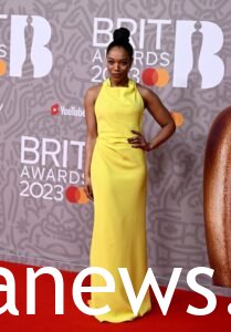 Naomi Ackie at the 2023 SAG Awards