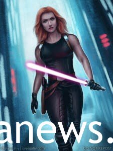 Mara Jade: in black