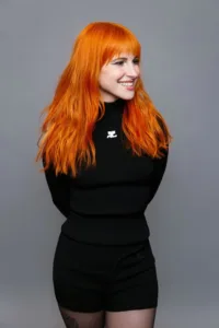 Hayley Williams: Flaming Orange Burst