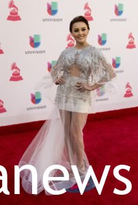 Angelique Boyer at the red carpet