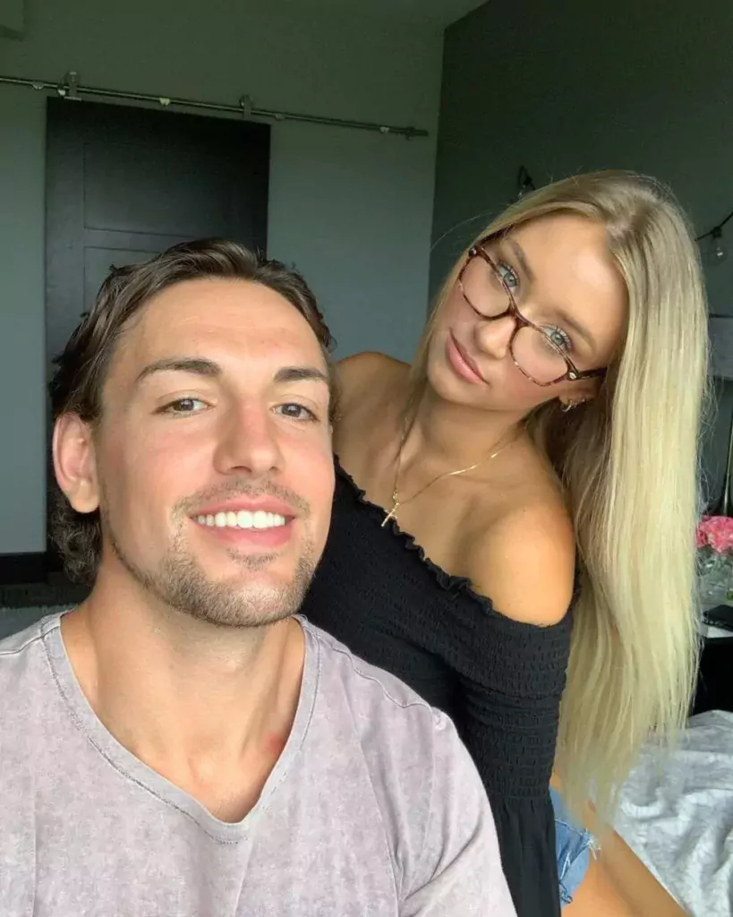 Mikayla Demaiter and her boyfriend