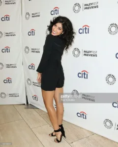 Stephanie Beatriz in black