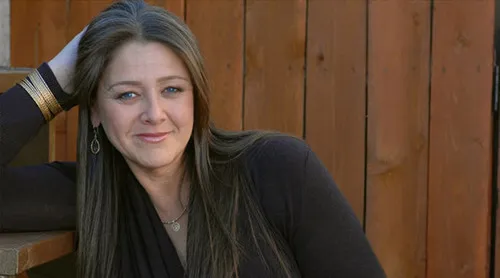 Camryn Manheim in black