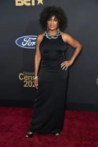 Vanessa Bell Calloway in black