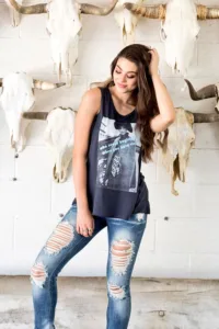 Kira Kosarin in casual