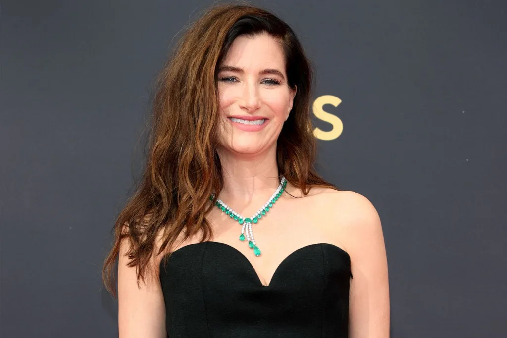Kathryn Hahn in black