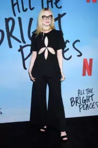 Elle Fanning in a Jumpsuit