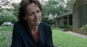 Fiona Shaw in the film of the tree of life