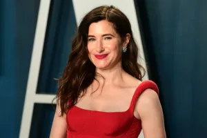 Kathryn Hahn in red