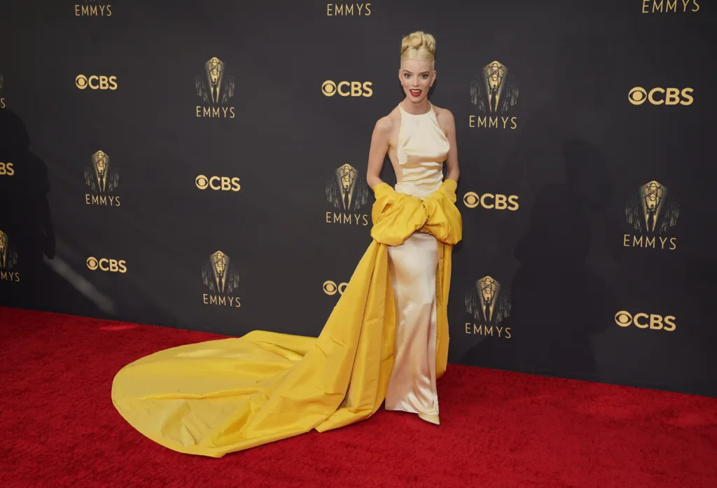 Anya Taylor-Joy at the emmy awards