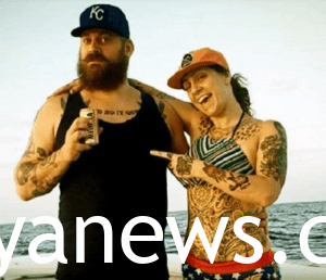 Danielle Colby and her husband