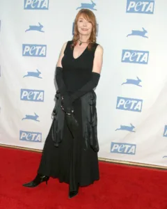 Cassandra Peterson at the red carpet