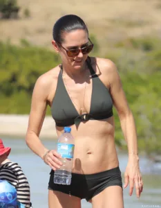 Jennifer Conelly-black bikini