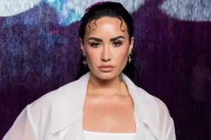 Demi Lovato in white