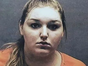 Erin Caffey behind bars