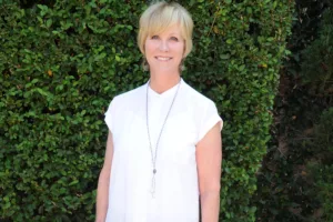 Joanna Kerns in white