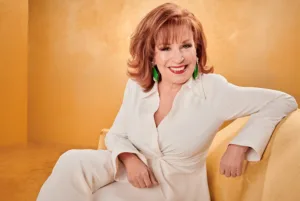 Joy Behar in white