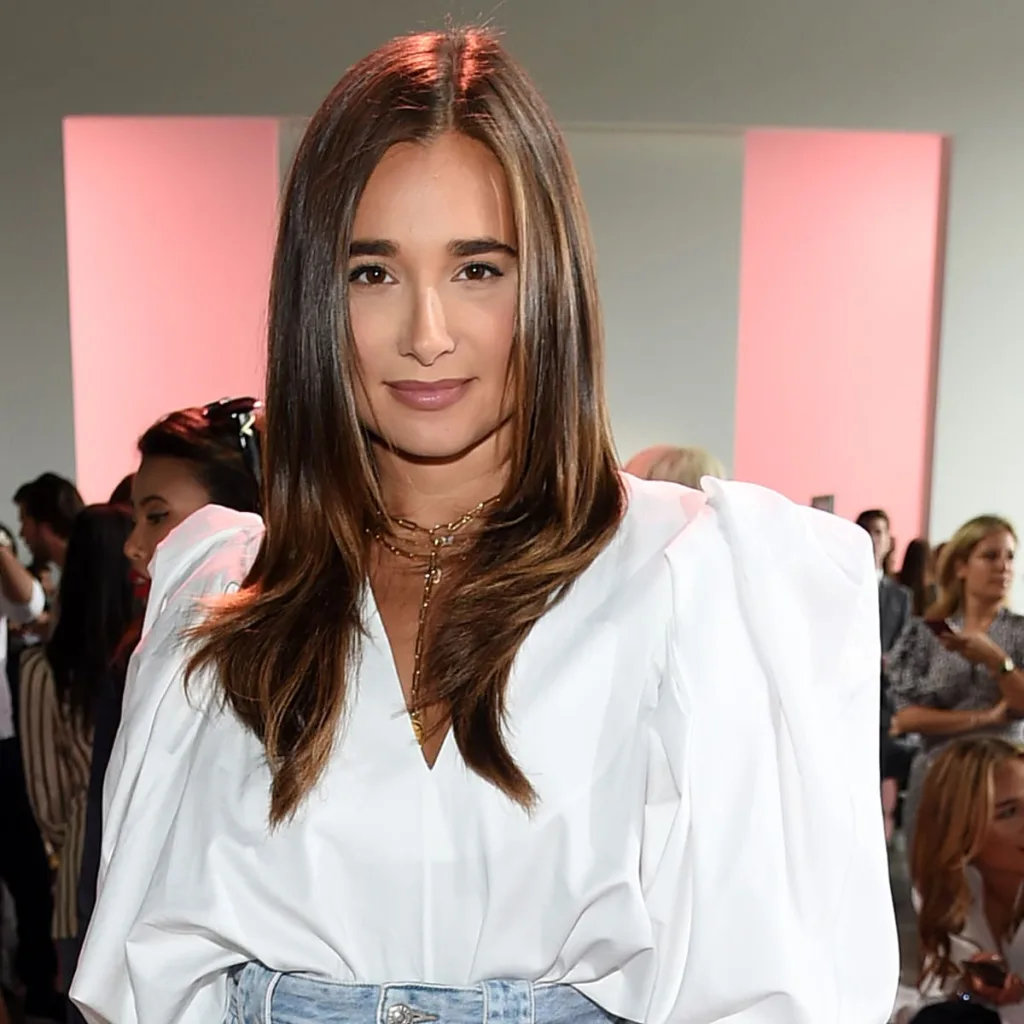 Danielle Bernstein in white