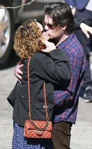 Vanessa Paradis  cute pic with hubby