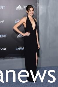Rosa Salazar in black