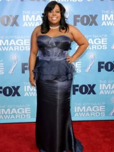 Amber Riley at the red carpet